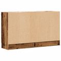 vidaXL Komoda staré drevo 120x30,5x70 cm kompozitné drevo