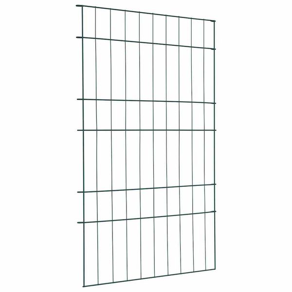 vidaXL Sada plotu pre rybník 8 pcs Zelená 50 x 80 cm Oceľ