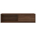 vidaXL TV skrinky 2 ks Hnedý dub 100x31x25,5 cm Konštrukčné drevo