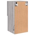 vidaXL TV skrinka s LED svetlami sivá sonoma 30,5x30x60 cm