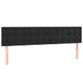 vidaXL Posteľný rám boxspring s matracom čierny 200x200 cm zamat