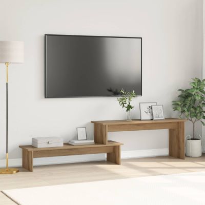 vidaXL Zostava TV skriniek Nástenný Remeselný dub 180,5 x 30 x 43 cm