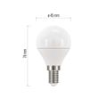 LED žiarovka Classic Mini Globe / E14 / 5 W (40 W) / 470 lm / teplá biela