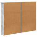 vidaXL CD Skrinka 2 ks Betónovo sivá 60 x 17 x 92 cm Kompozitné drevo