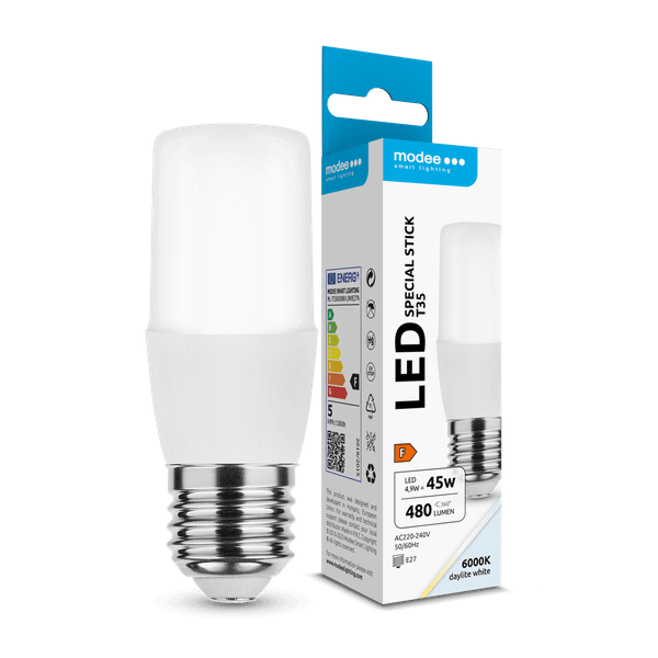Modee Smart Lighting LED Special Stick žiarovka E27 4,9W studená biela (ML-T356000K4,9WE27N)