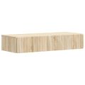 vidaXL Nástenný bočný stôl Dub sonoma 87,5 x 34,5 x 17 cm