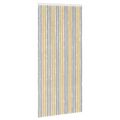 vidaXL Záves proti hmyzu z chenille Šedá a béžová 90 x 200 cm 100% PP