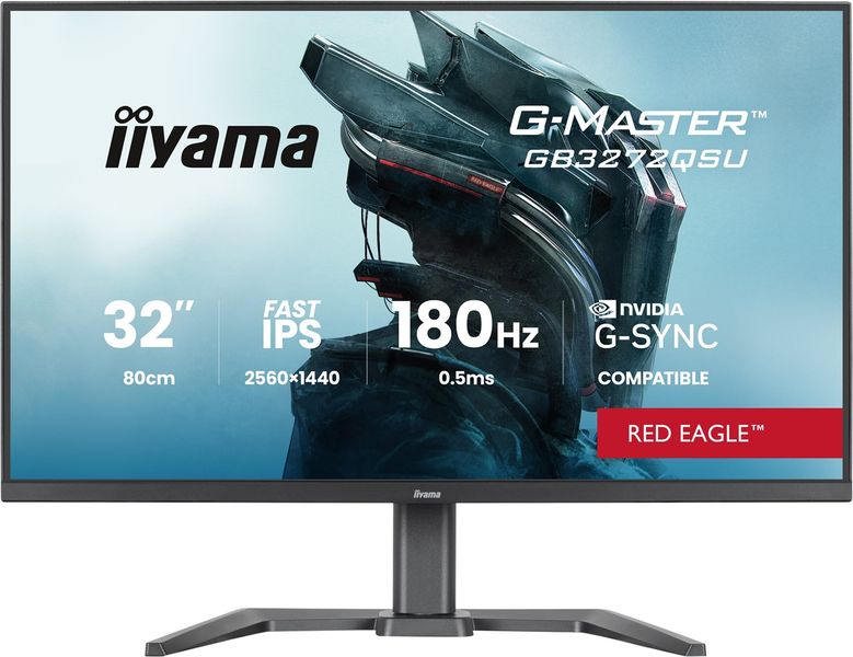 iiyama G-Master/GB3272QSU-B1/31,5''/IPS/QHD/180Hz/0,5ms/Čierna/3R