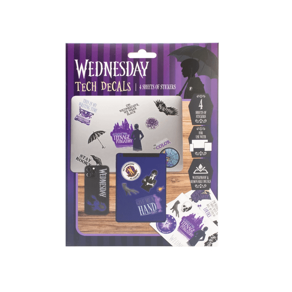 Sada samolepiek Wednesday - Tech Decals
