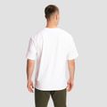 Tričko Oversized Limitless White - GymBeam, veľkosť L