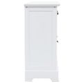 vidaXL Komoda s 3 dvierkami, MDF a borovicové drevo 105x35x77,5 cm