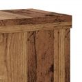 vidaXL Stojany na rastliny 2 ks staré drevo 15x15x20 cm kompoz. drevo