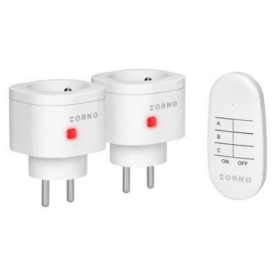 ORNO OR-GB-462 Diaľkovo ovládané zásuvky 2+1