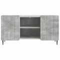 vidaXL TV skrinka Betónovo sivá 102 x 34,5 x 52 cm Kompozitné drevo