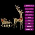 vidaXL Sob s sane 200 LED Teplá biela 70 x 26 x 129 cm PET
