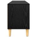 vidaXL TV skrinka 150 x 30 x 45 cm Čierny dub Kompozitné drevo