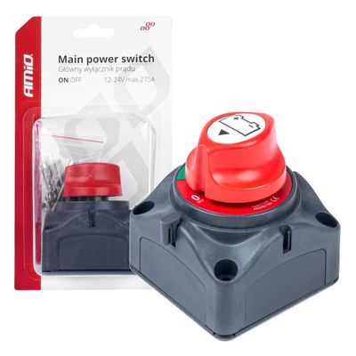 Hlavný vypínač autobatérie 275A AMiO-03028