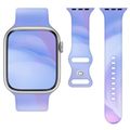Silicone strap apple watch 42/44/45/49mm (97+110) blue