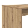 vidaXL Stôl Remeselný dub Kompozitné drevo 108 x 55 x 103.5 cm