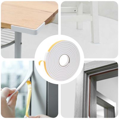 vidaXL Samolepiaca penová páska 20 pcs Biela 20mm x 5m CR Pena