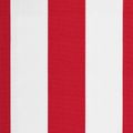 vidaXL Náhradná látka na markízu, červeno-biela, 400x350 cm, polyester