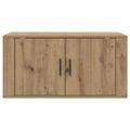 vidaXL Nástenná skriňa pre TV 80 x 34.5 x 40 cm dub artisan