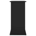 vidaXL Stojan na akvárium čierny 81x36x73 cm kompozitné drevo