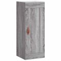 vidaXL Vysoká skrinka dub sonoma 34,5x34x180 cm spracované drevo