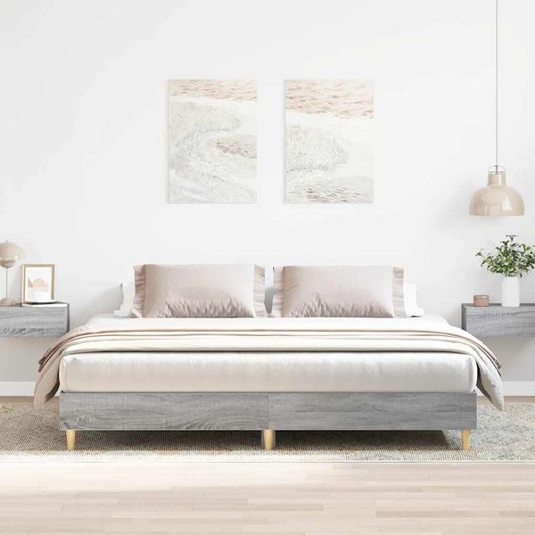vidaXL Posteľný rám bez matraca 180x200cm kompozitné drevo