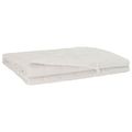 vidaXL Záťažová deka Biela 140 x 200 cm 10 kg 100% Bavlna 205T