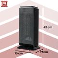 Teplovzdušný ventilátor Kaminer Lumni 2.0 26376, PTC keramický, 2000W