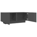 vidaXL TV skrinka sivá 100x35x40 cm drevotrieska