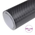 vidaXL Fólia na automobily 4D čierna 100x150 cm