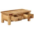 vidaXL Konferenčný stolík z mangového dreva 90x45x35 cm
