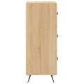vidaXL Komoda dub sonoma 34,5x34x90 cm spracované drevo