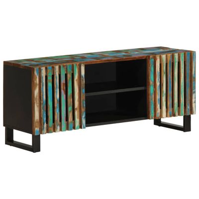 vidaXL TV skrinka 105x34x46 cm, akáciový masív
