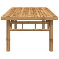 vidaXL Konferenčný stolík 110x55x35 cm bambus
