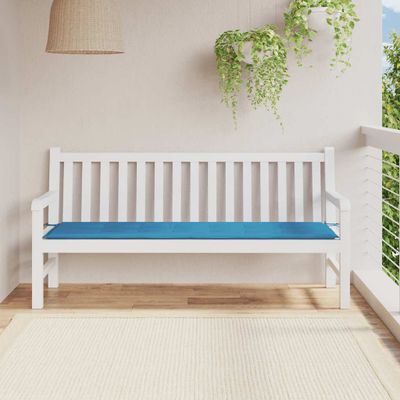 vidaXL Podložka na záhradnú lavičku 180x50x3 cm, oxfordská látka