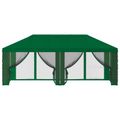 vidaXL Kryt altánku s bočnými stenami Zelená 600,5 x 300,5 cm