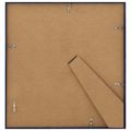 vidaXL Fotorámiky na stôl, koláž 3 ks, modré 20x20 cm, MDF