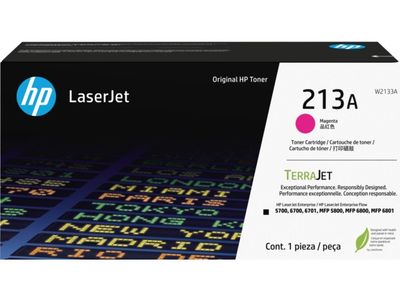 HP W2133A, purpurový toner. kazeta HP LaserJet 213A