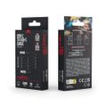 Maxlife MXUC-11 magnetický kábel USB-C - USB-C 1,0 m 100W čierny nylon