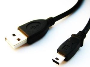 USB kábel A-MINI 5PM 2.0 2m HQ 1,8m