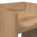 vidaXL Stojan na rastliny 2 ks Dub artisan 30 x 30 x 80 cm