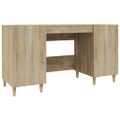 vidaXL Stôl dub somoma 140x50x75 cm spracované drevo