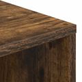 vidaXL Servírovacia skriňa Dymová dub 102 x 31 x 99,5 cm