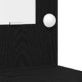 vidaXL Toaletný stolík Čierny dub 50 x 41 x 135 cm Kompozitné drevo