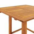 vidaXL Bistro stolík 75x75x110 cm akáciový masív