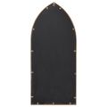 vidaXL Záhradné zrkadlo pieskové 100x45 cm exteriérové železo