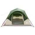 vidaXL Okamžitý stan Zelená 305 x 275 x 190 cm Polyester a oceľ